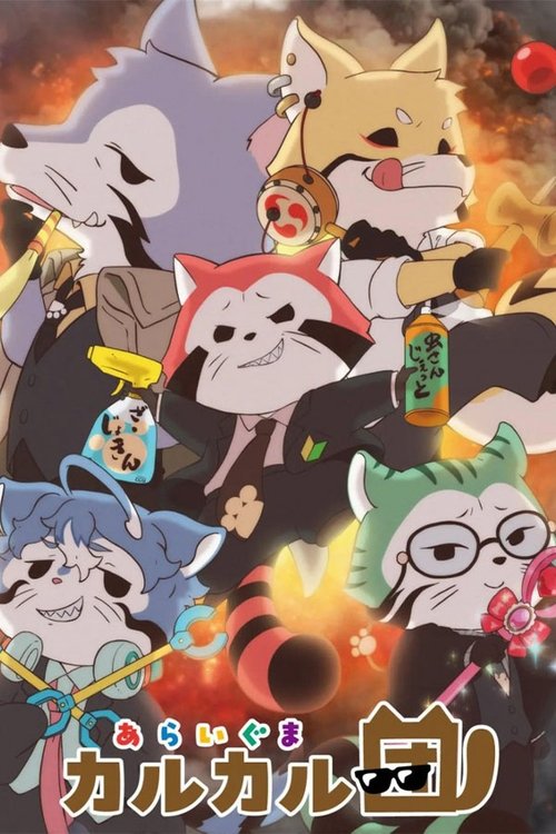 Póster de あらいぐま カルカル団