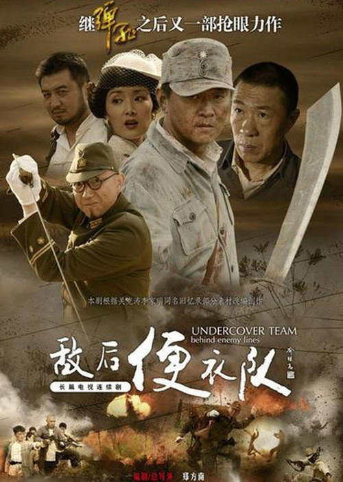 Póster de 敌后便衣队