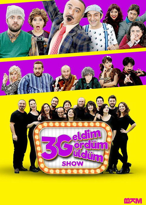 Póster de 3G Show: Geldim Gördüm Güldüm