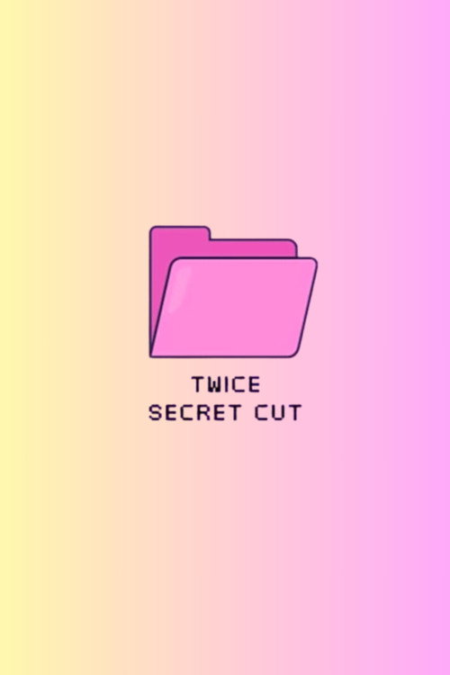 Póster de TWICE Secret Cut