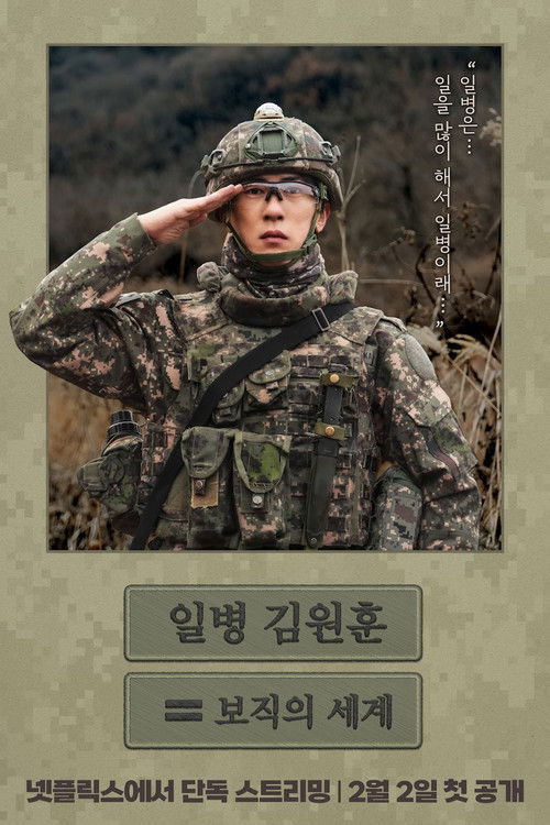 Póster de 일병 김원훈: 보직의 세계
