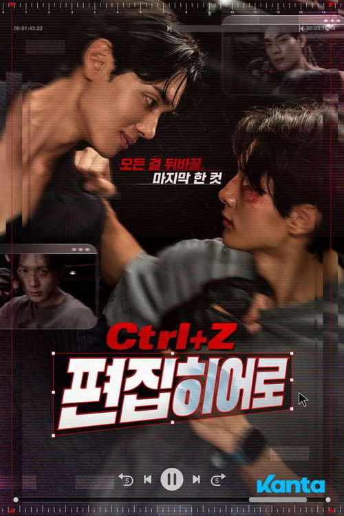 Póster de Ctrl+Z: 편집히어로