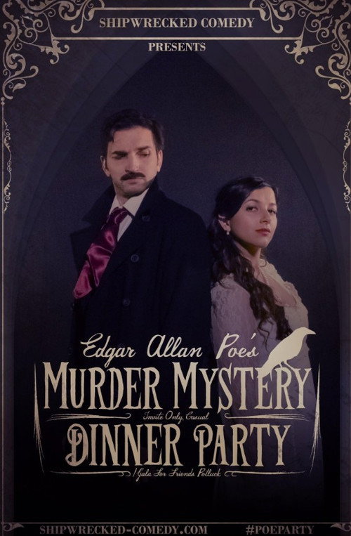 Póster de Edgar Allan Poe's Murder Mystery Dinner Party