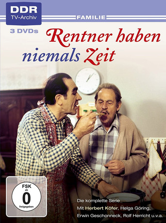 Póster de Rentner haben niemals Zeit
