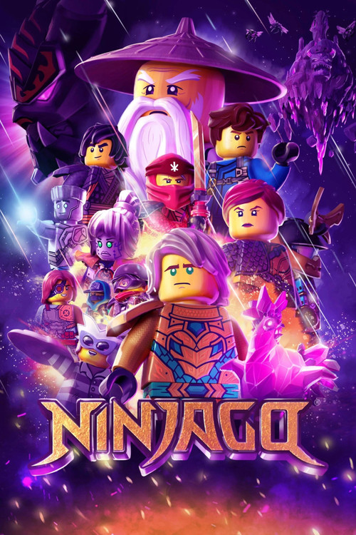 Póster de Lego Ninjago: Maestros del Spinjitzu