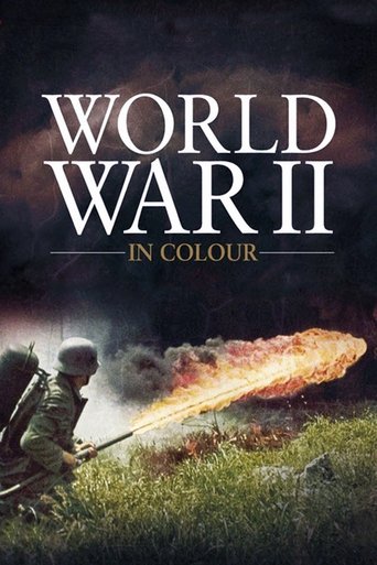 Póster de La Segunda Guerra Mundial A Todo Color