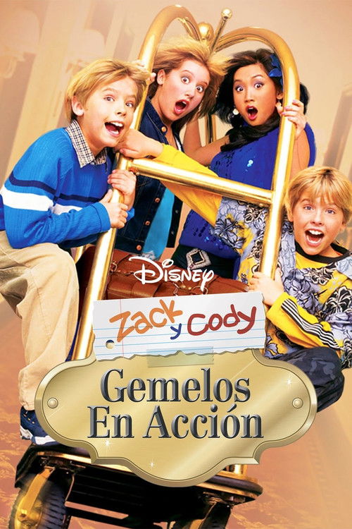 Póster de Zack y Cody: Gemelos en acción