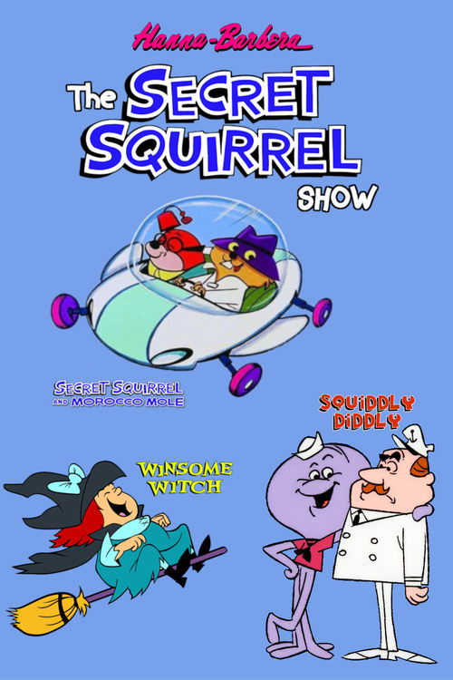Póster de The 2 Stupid Dogs and Secret Squirrel Show