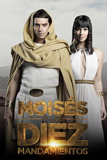 Póster de Moisés y los diez mandamientos
