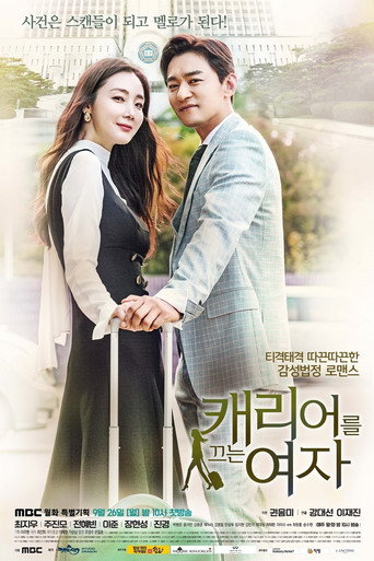 Póster de 캐리어를 끄는 여자