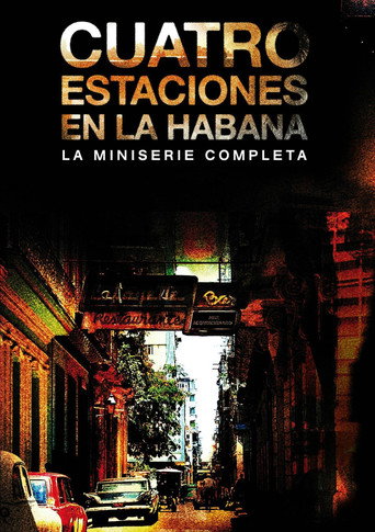 Póster de Cuatro estaciones en La Habana