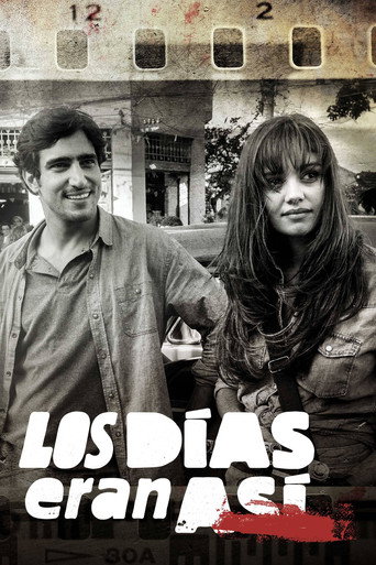 Póster de Los días eran así