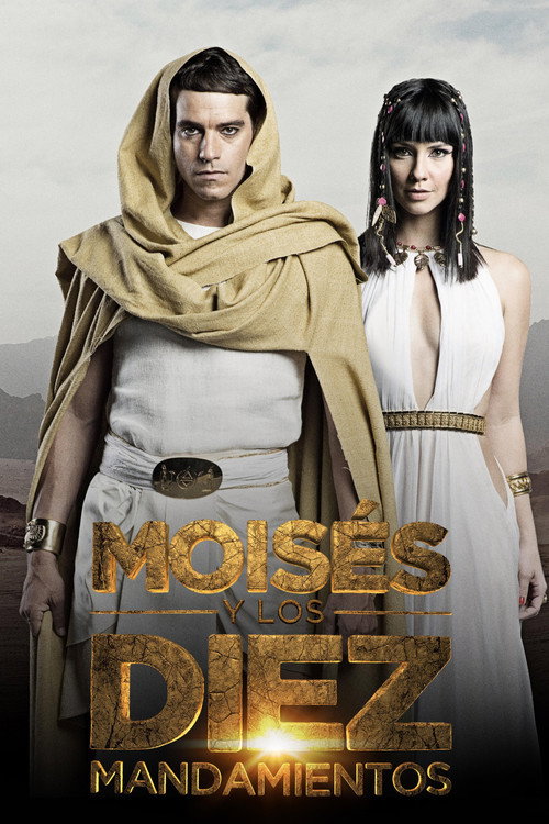 Póster de Moisés y los diez mandamientos