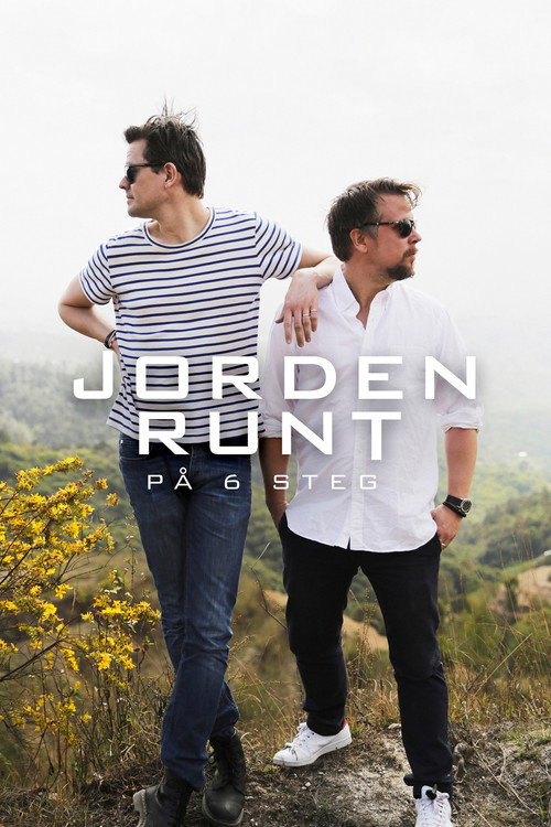 Póster de Jorden runt på 6 steg