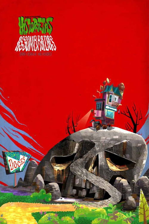 Póster de Historietas Assombradas (Para Crianças Malcriadas)