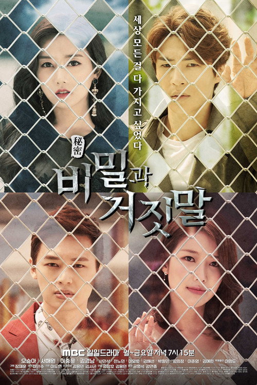 Póster de 비밀과 거짓말