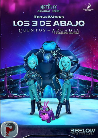 Póster de Los 3 de abajo: Relatos de Arcadia