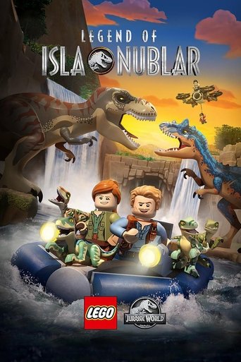 Póster de Lego Jurassic World: Leyenda de la Isla Nublar