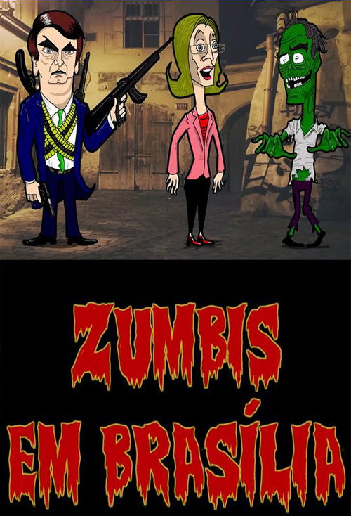 Póster de Zumbis em Brasília