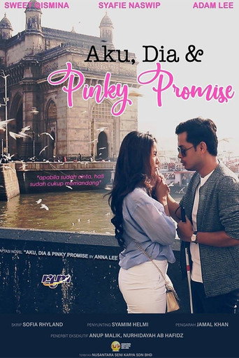 Póster de Aku, Dia dan Pinky Promise