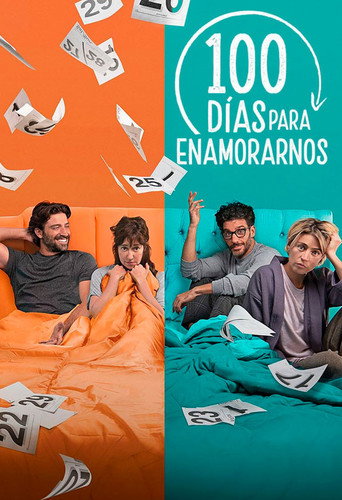 Póster de 100 días para enamorarnos