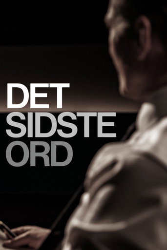 Póster de Det sidste ord
