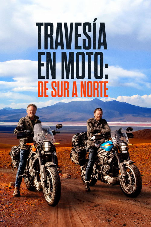 Póster de Travesía en moto: De sur a norte