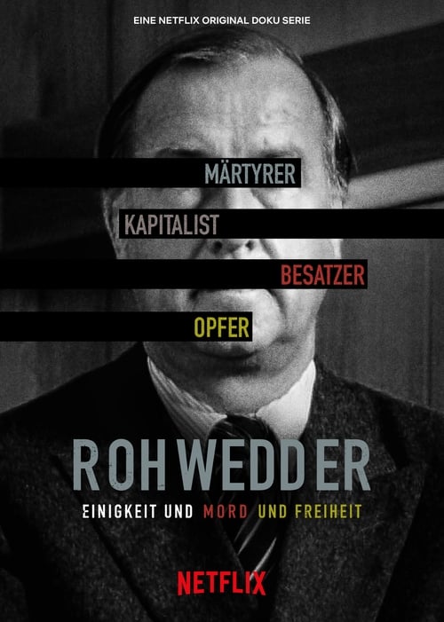 Póster de Detlev Rohwedder: Un crimen perfecto