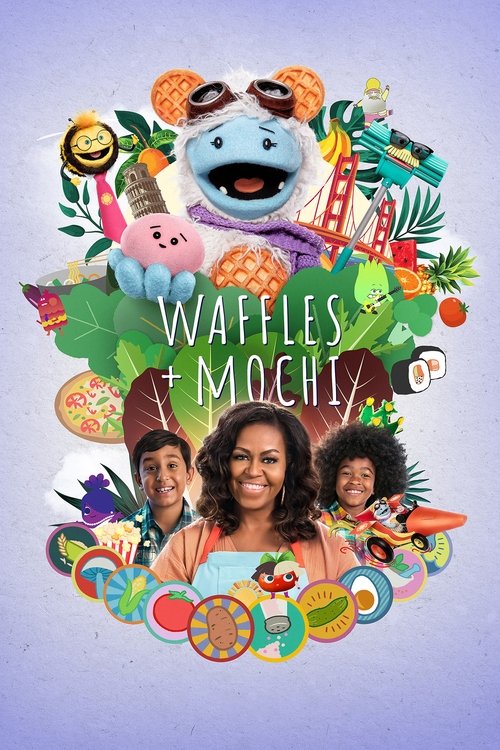 Póster de Waffles y Mochi
